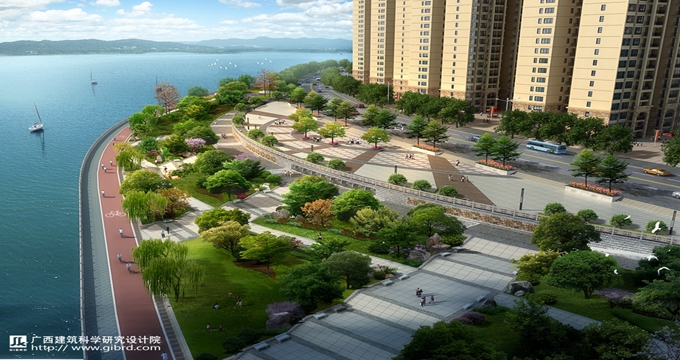 百色市田陽縣右江左岸河堤項目