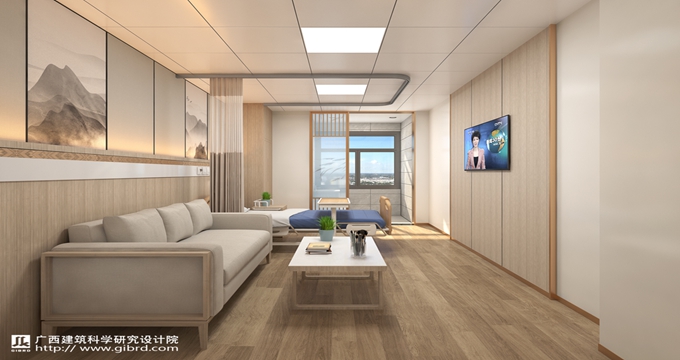 靈山縣中醫醫院舊樓改造室內裝修設計